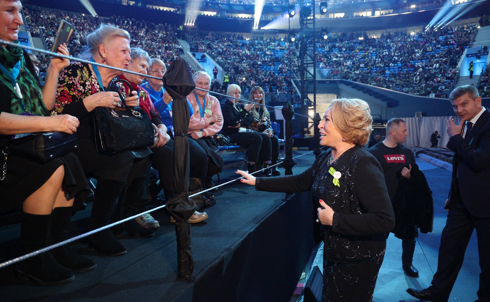 Председатель Совета Федерации Валентина Матвиенко посетила концерт-реквием, посвящённый 80-летию полного освобождения Ленинграда от фашистской блокады
