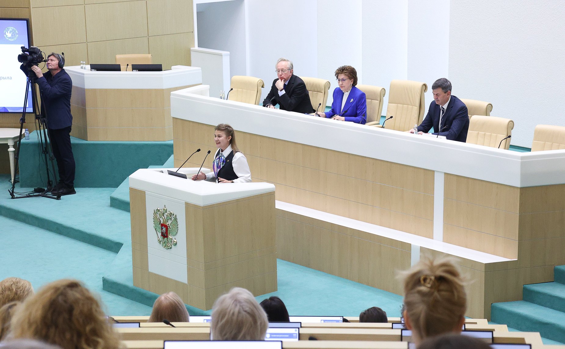 Торжественное мероприятие, посвященное подведению итогов второго международного потока образовательной программы «Женщина-лидер»