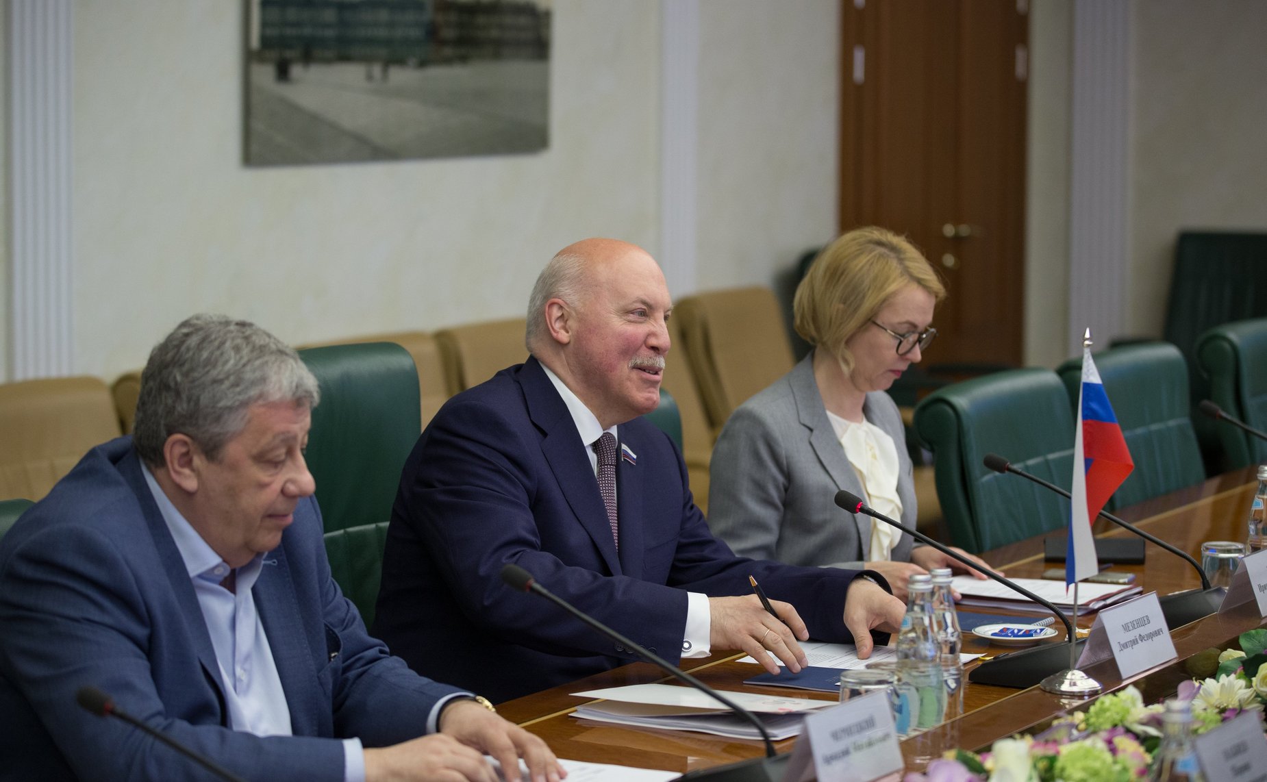 Встреча Д. Мезенцева с Послом Таджикистана