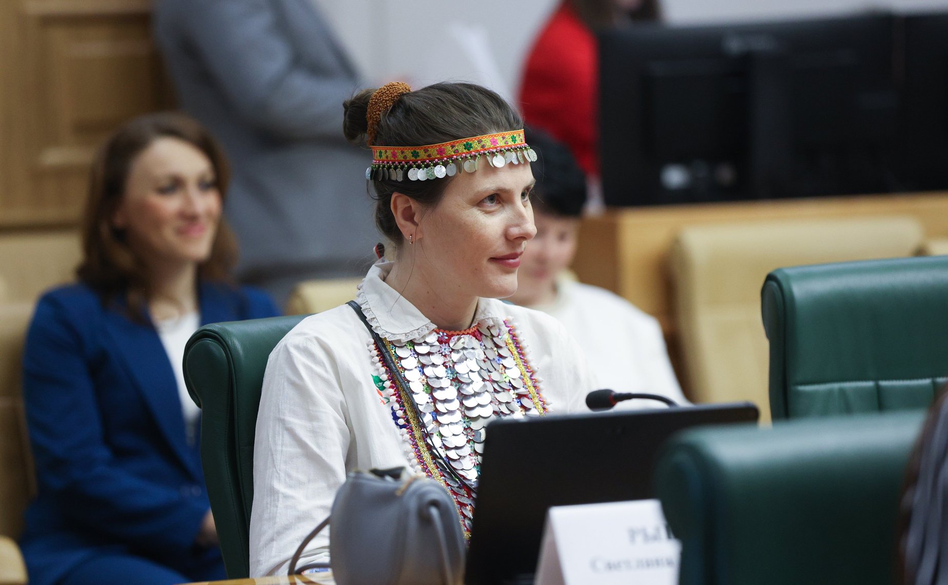 Встреча председателя Комитета Совета Федерации по науке, образованию и культуре Лилии Гумеровой с участниками Всероссийского конкурса «Моя страна-моя Россия»