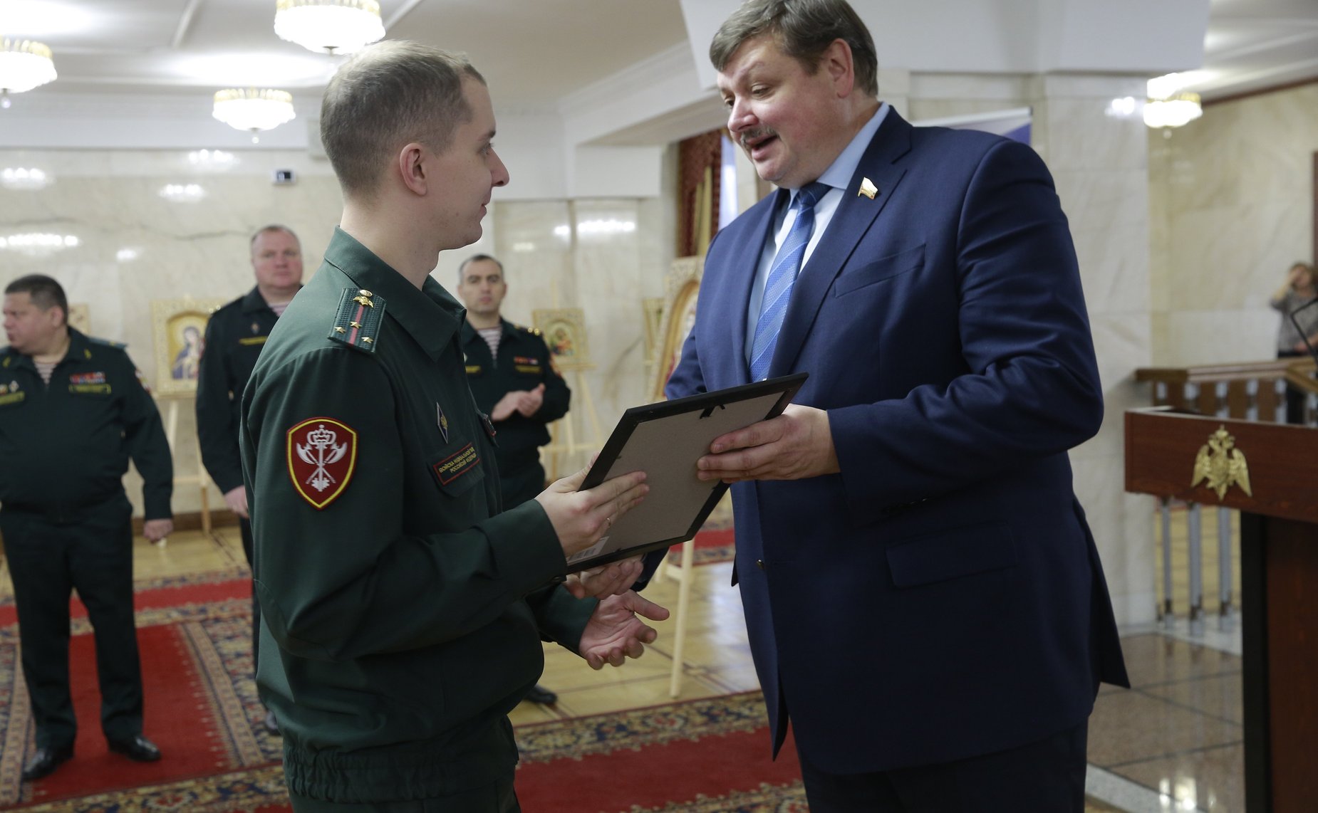 Сергей Колбин в День героев Отчества открыл в Центральном музее Вооруженных сил России торжественное мероприятие «Славы Героев — Будем Достойны»