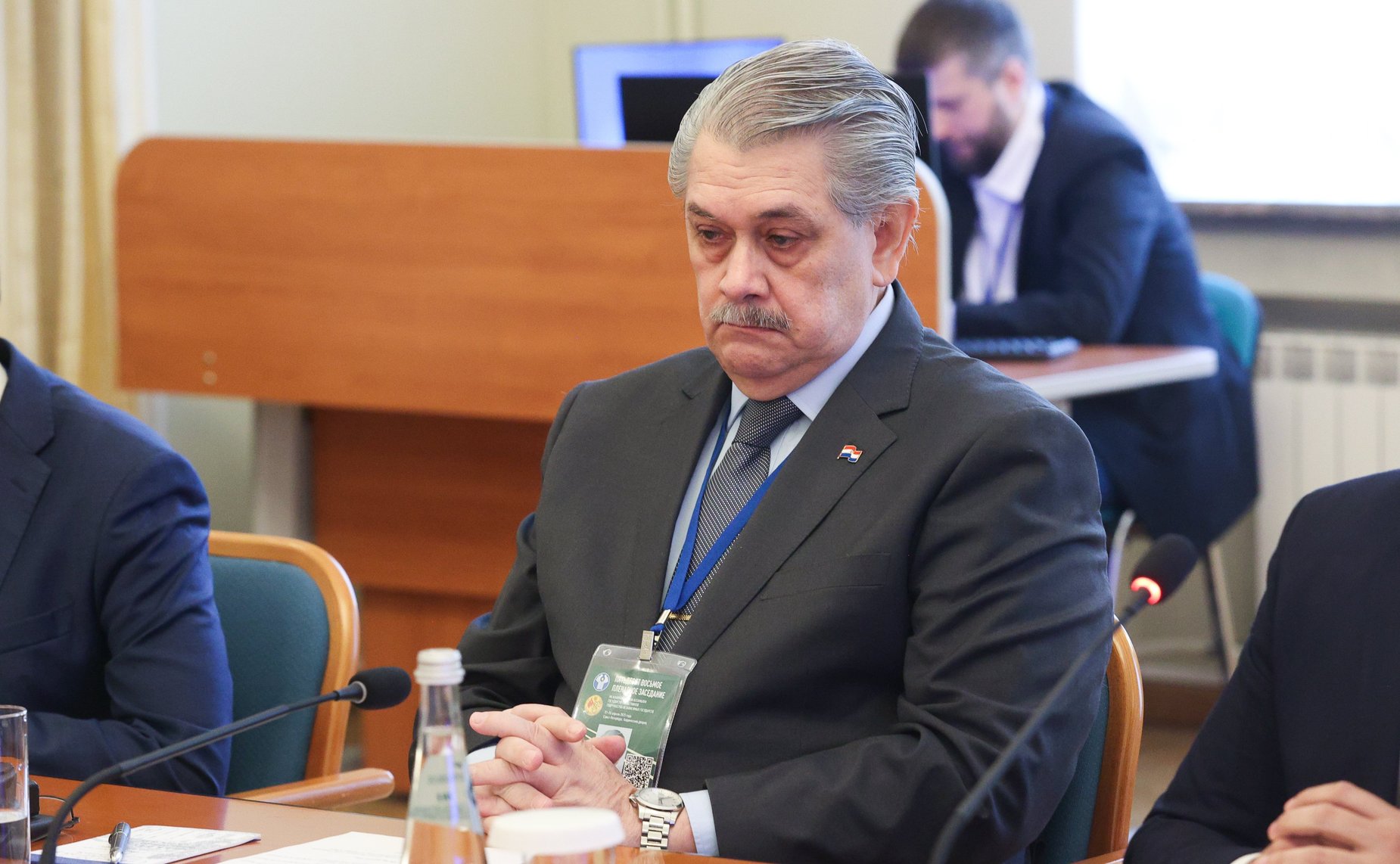 Григорий Карасин и заместитель Председателя ПАРЛАТИНО, депутат парламента Парагвая Карлос Нуньес Салинас обменялись мнениями о перспективах сотрудничества