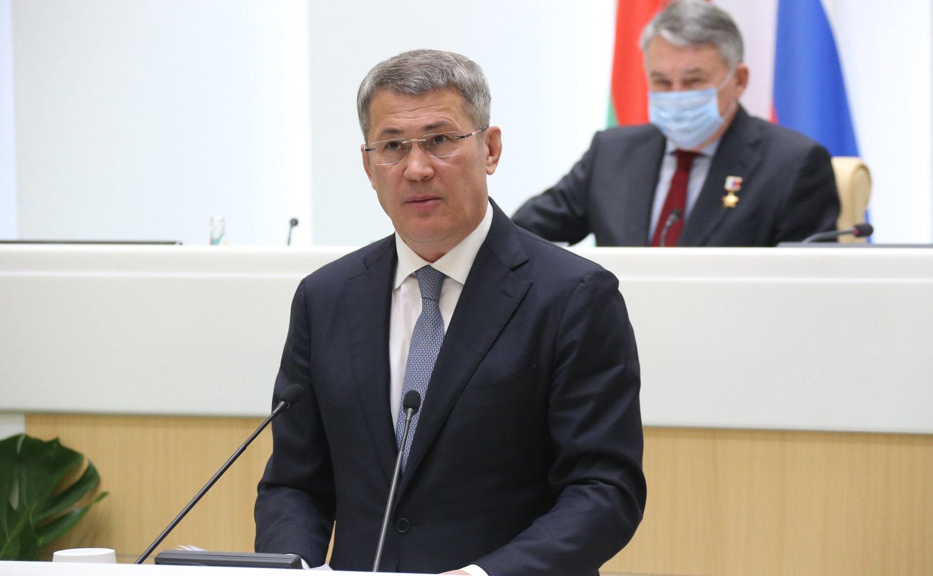 Пленарное заседание VII Форума регионов Беларуси и России