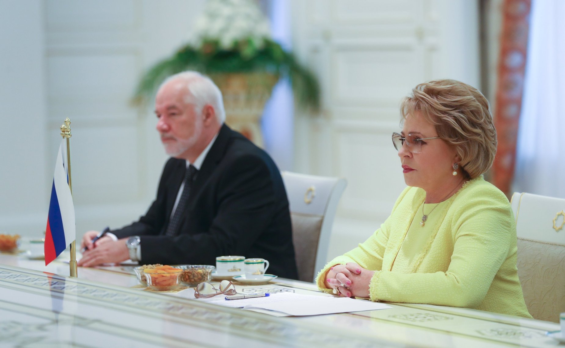 Встреча В. Матвиенко с Президентом Туркменистана Г. Бердымухамедовым