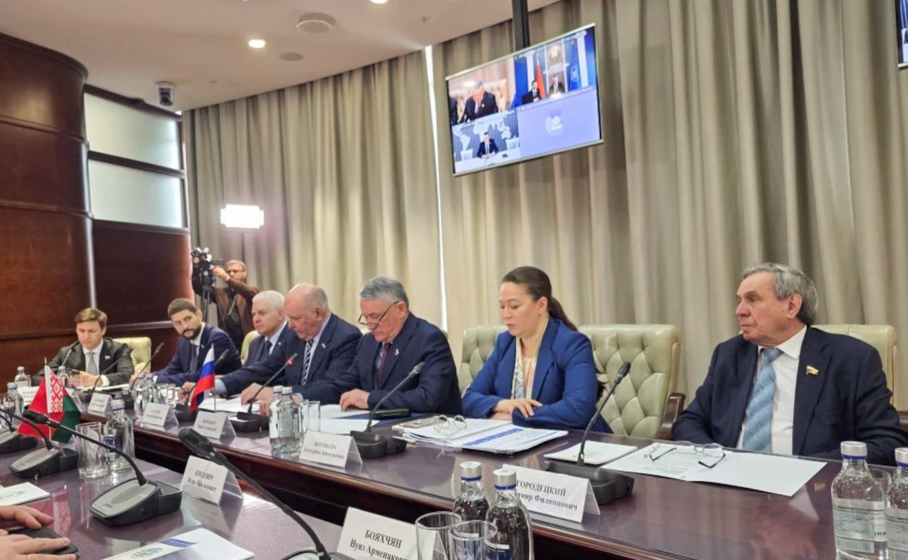 Заседание Межпарламентской комиссии Совета Федерации и Совета Республики Национального собрания Республики Беларусь по межрегиональному сотрудничеству
