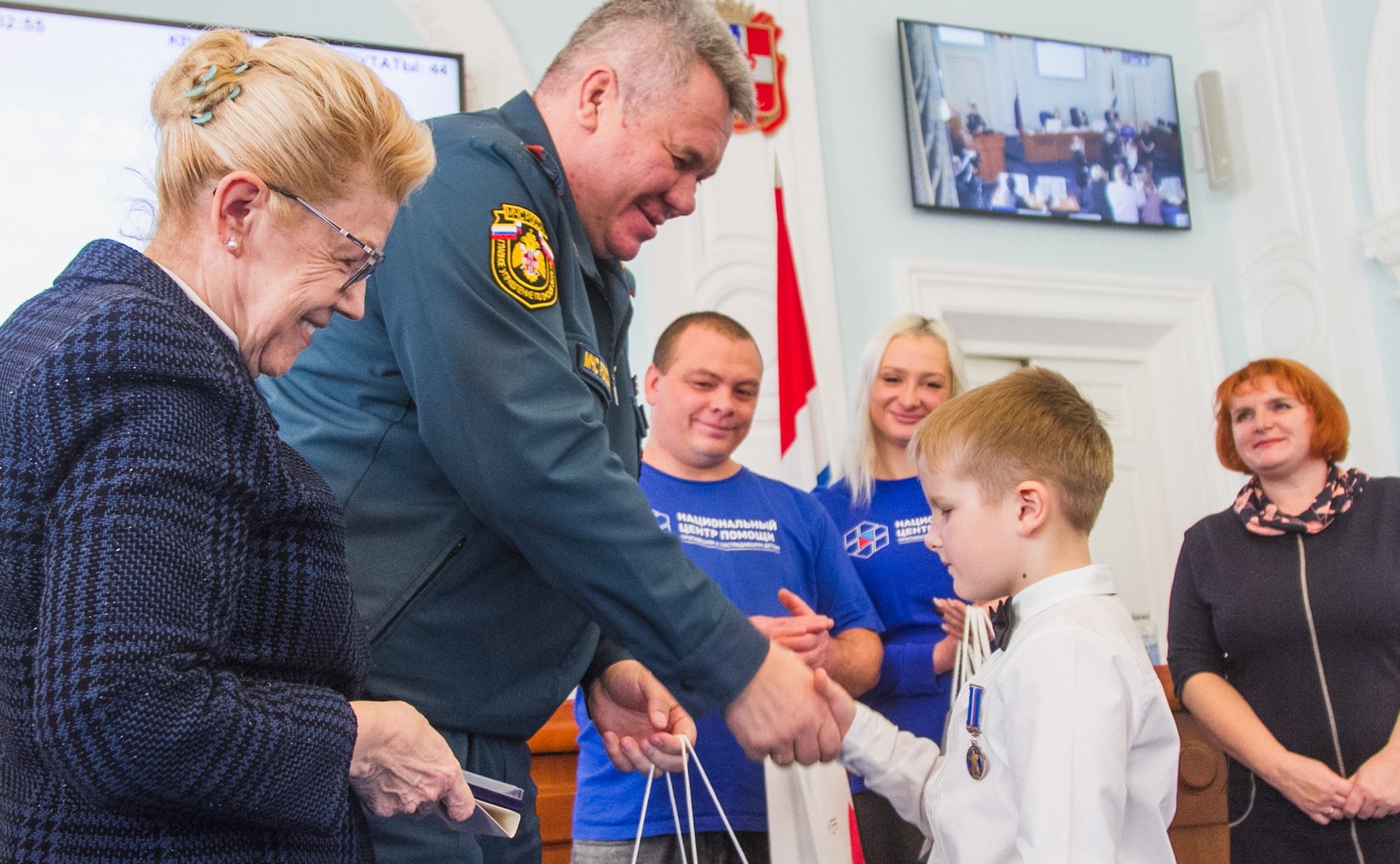 В рамках Всероссийского гражданско-патриотического проекта «Дети-герои», реализуемого Советом Федерации Федерального Собрания Российской Федерации, в 2022 году памятной медалью Совета Федерации «За проявленное мужество» награждены 4 юных омича