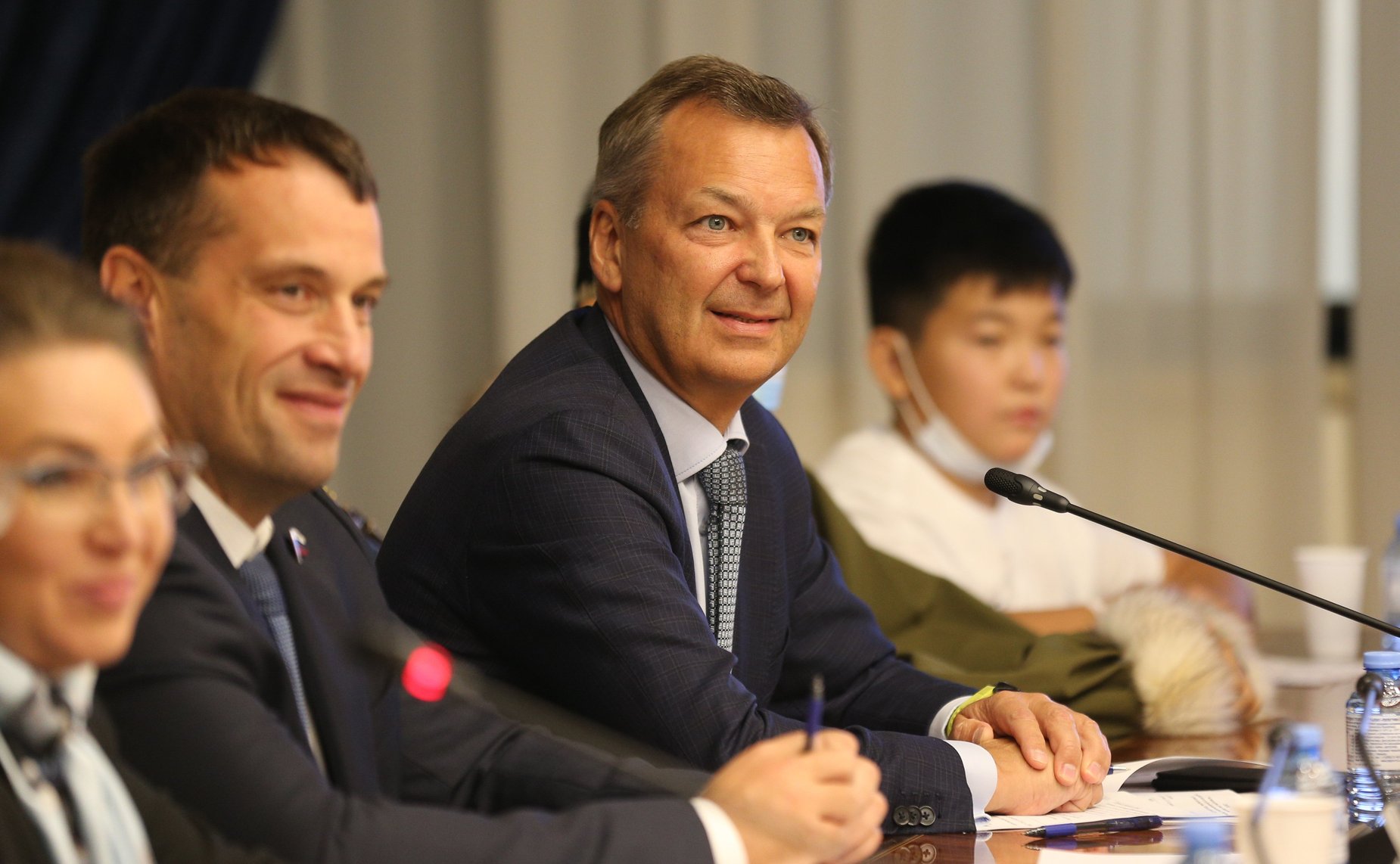 Встреча с детьми-победителями Межнационального культурно-образовательного проекта «МЫ-Россия» в рамках целевой смены «Таланты Арктики. Дети»