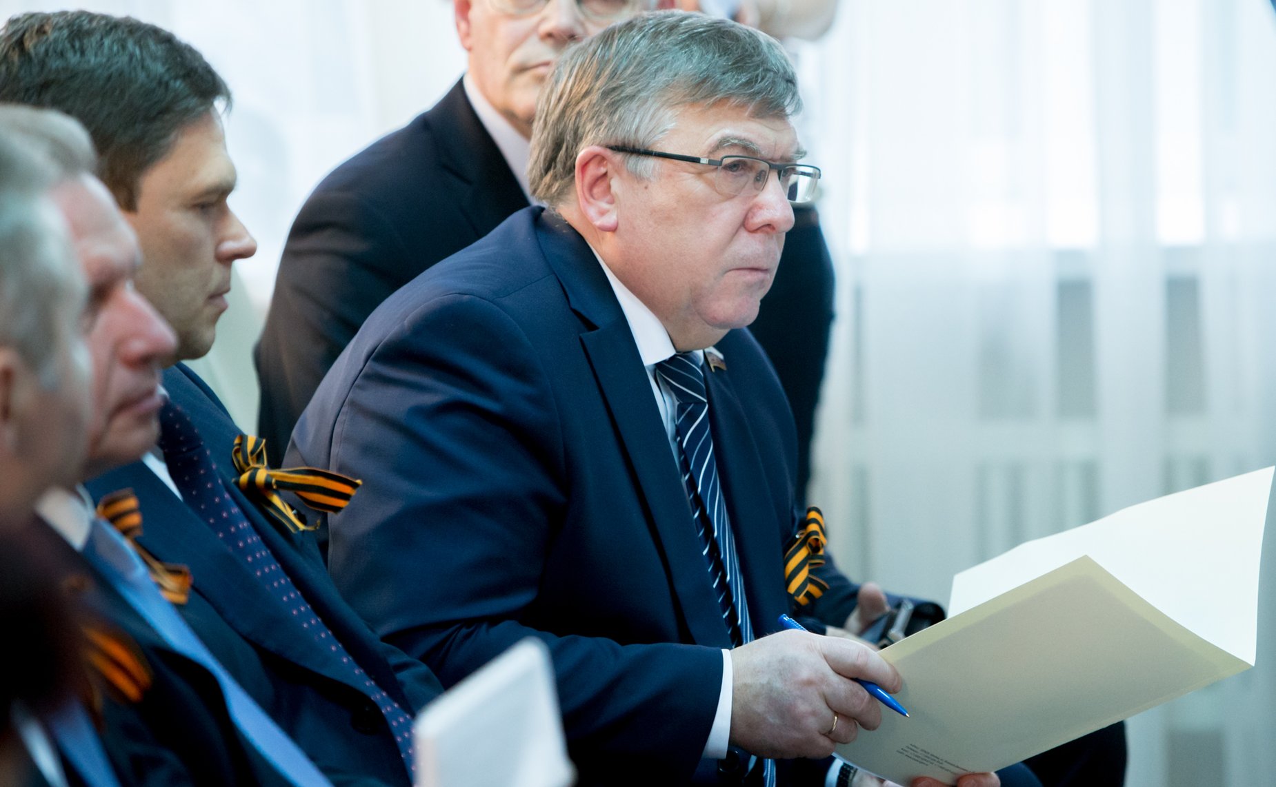 Встреча Председателя СФ с главными врачами госпиталей для ветеранов войн Валерий Рязанский