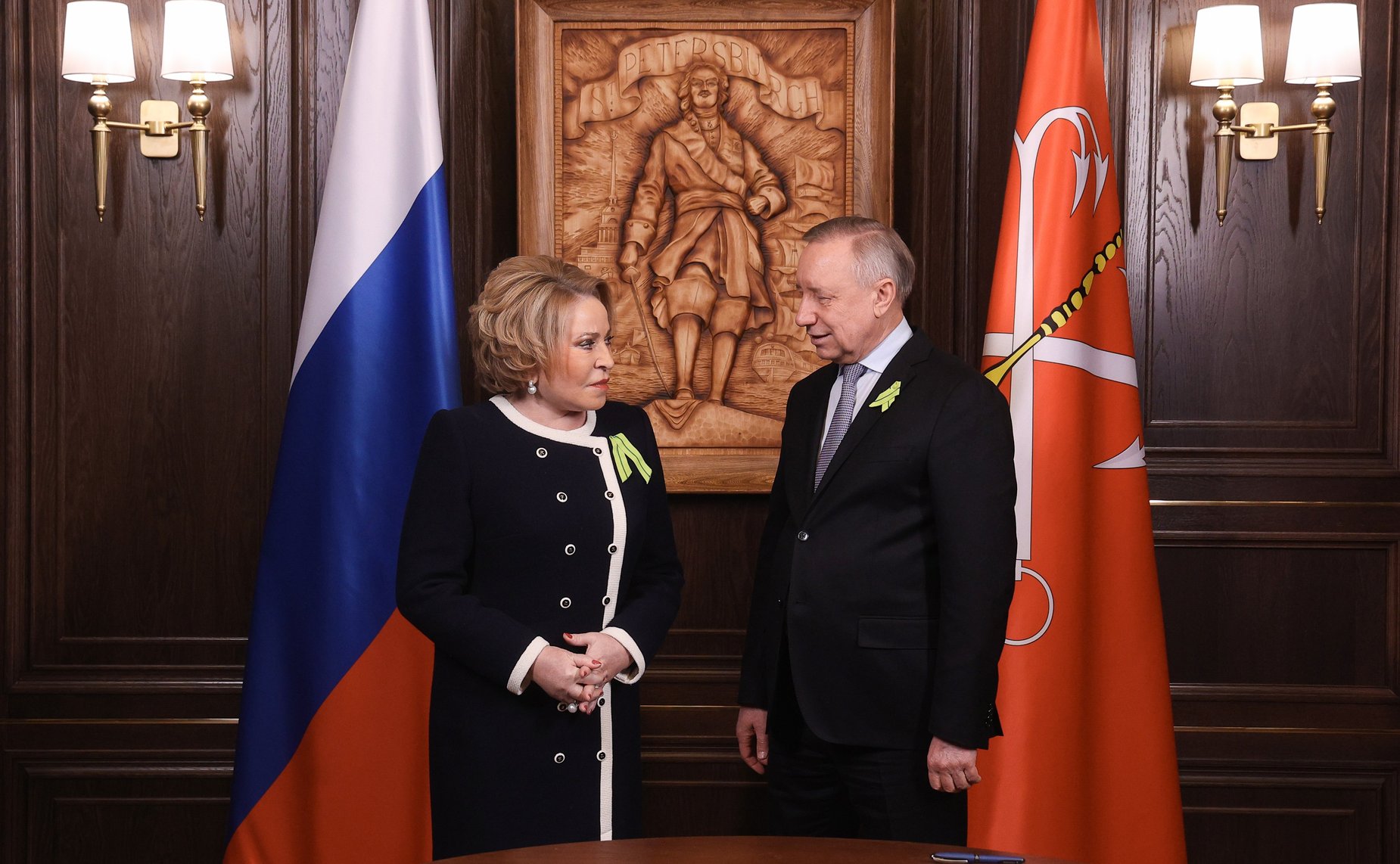Председатель Совета Федерации Валентина Матвиенко провела встречу с губернатором Санкт‑Петербурга Александром Бегловым