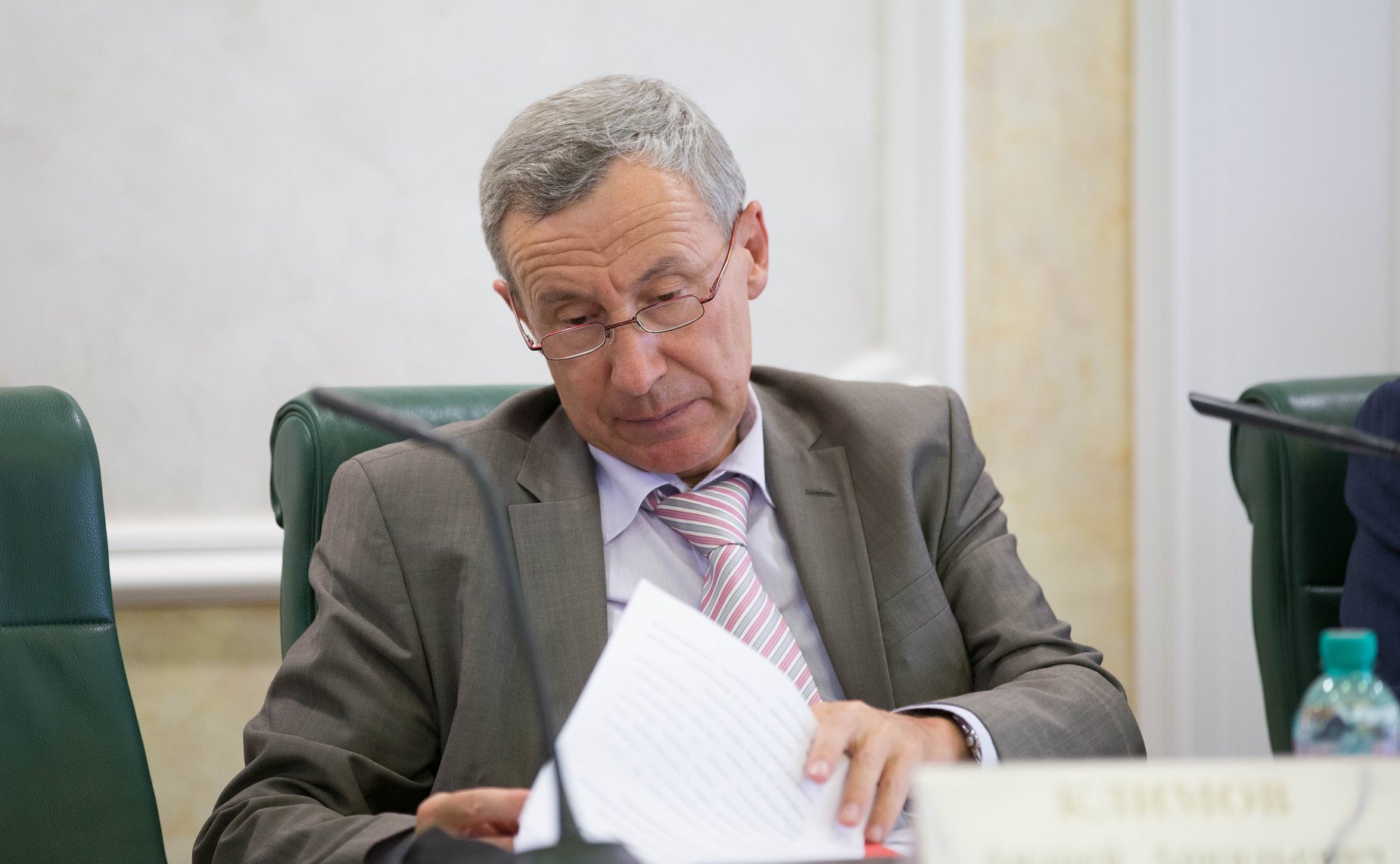 Парламентские слушания на тему «Механизмы обеспечения общеевропейского сотрудничества: возможности парламентской дипломатии». Климов