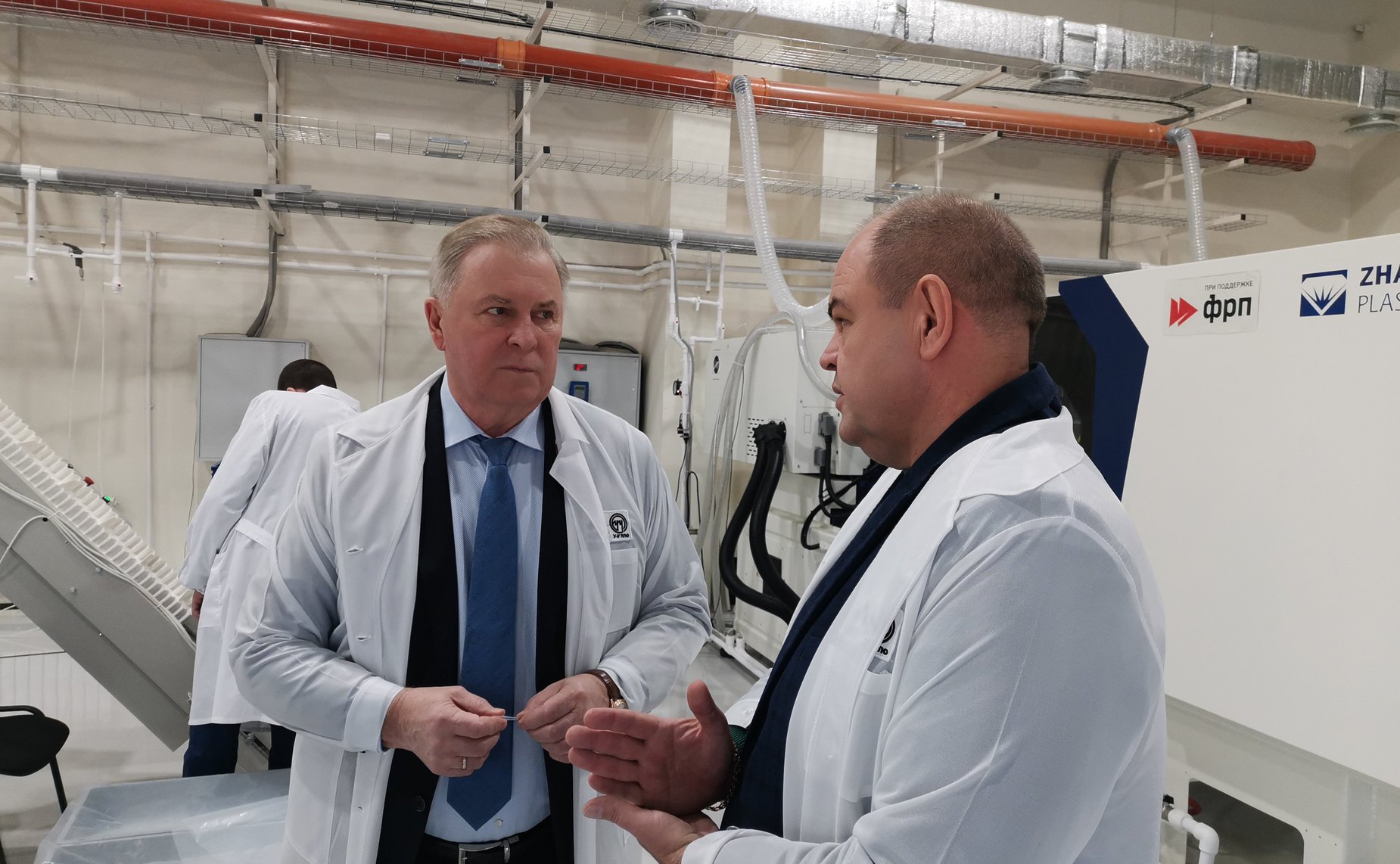 Вячеслав Наговицын в ходе региональной поездки обсудил с председателем Союза промышленников и предпринимателей Бурятии Владимиром Лучниковым вопросы импортозамещения