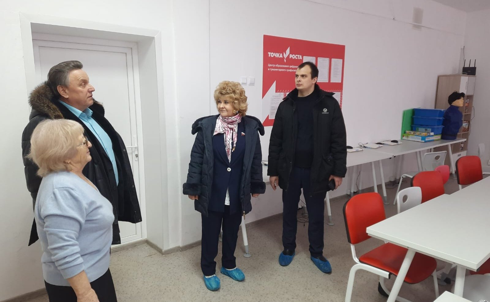 Нина Куликовских в рамках работы в регионе посетила муниципальное образование «Монастырщинский район»