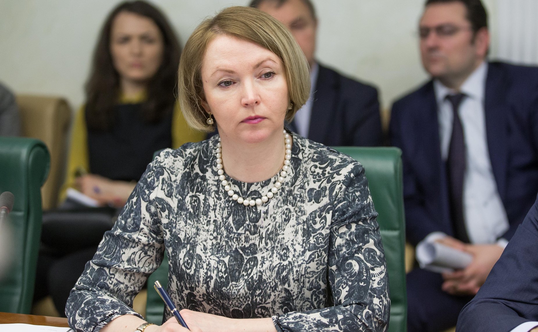 И. Гехт на заседании Комитета Совета Федерации по аграрно-продовольственной политике и природопользованию