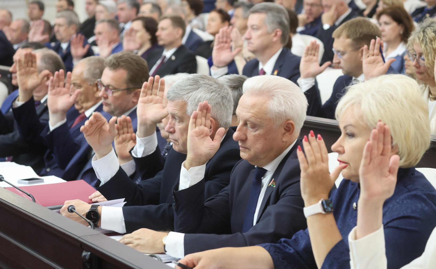 Делегация Совета Федерации во главе с заместителем Председателя СФ Юрием Воробьевым приняла участие в 68-й сессии Парламентского Собрания Союза Беларуси и России