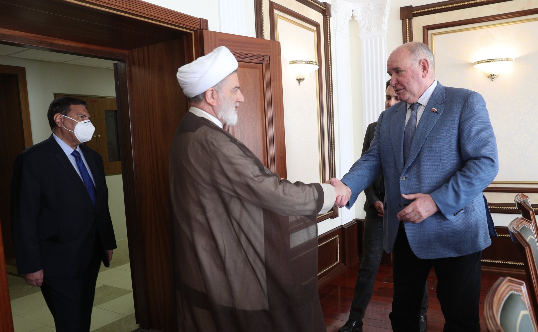 Григорий Карасин провел встречу с Председателем Высшего исламского совета Ирака Хумамом Хамуди