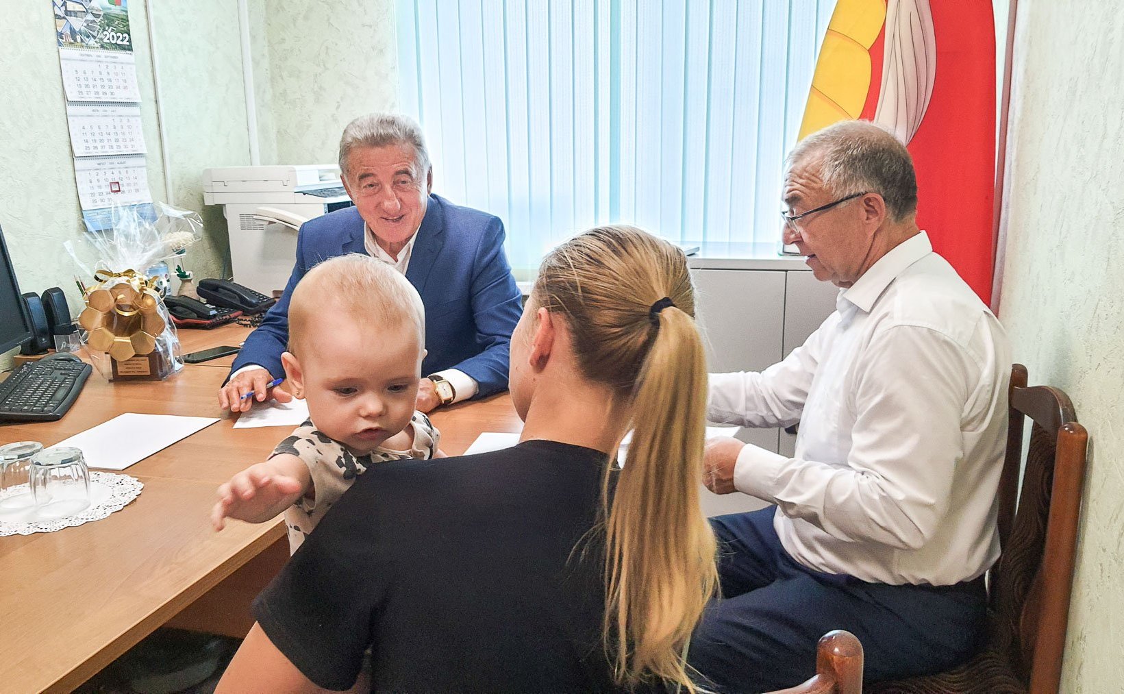 Сергей Лукин провел в Таловой прием граждан по личным вопросам