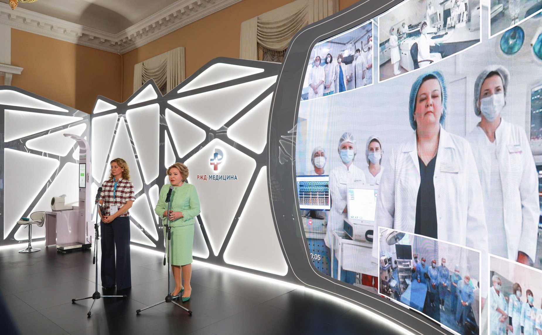 Презентация кабинета медицины будущего в рамках открытия платформы «Женщины за здоровое общество»