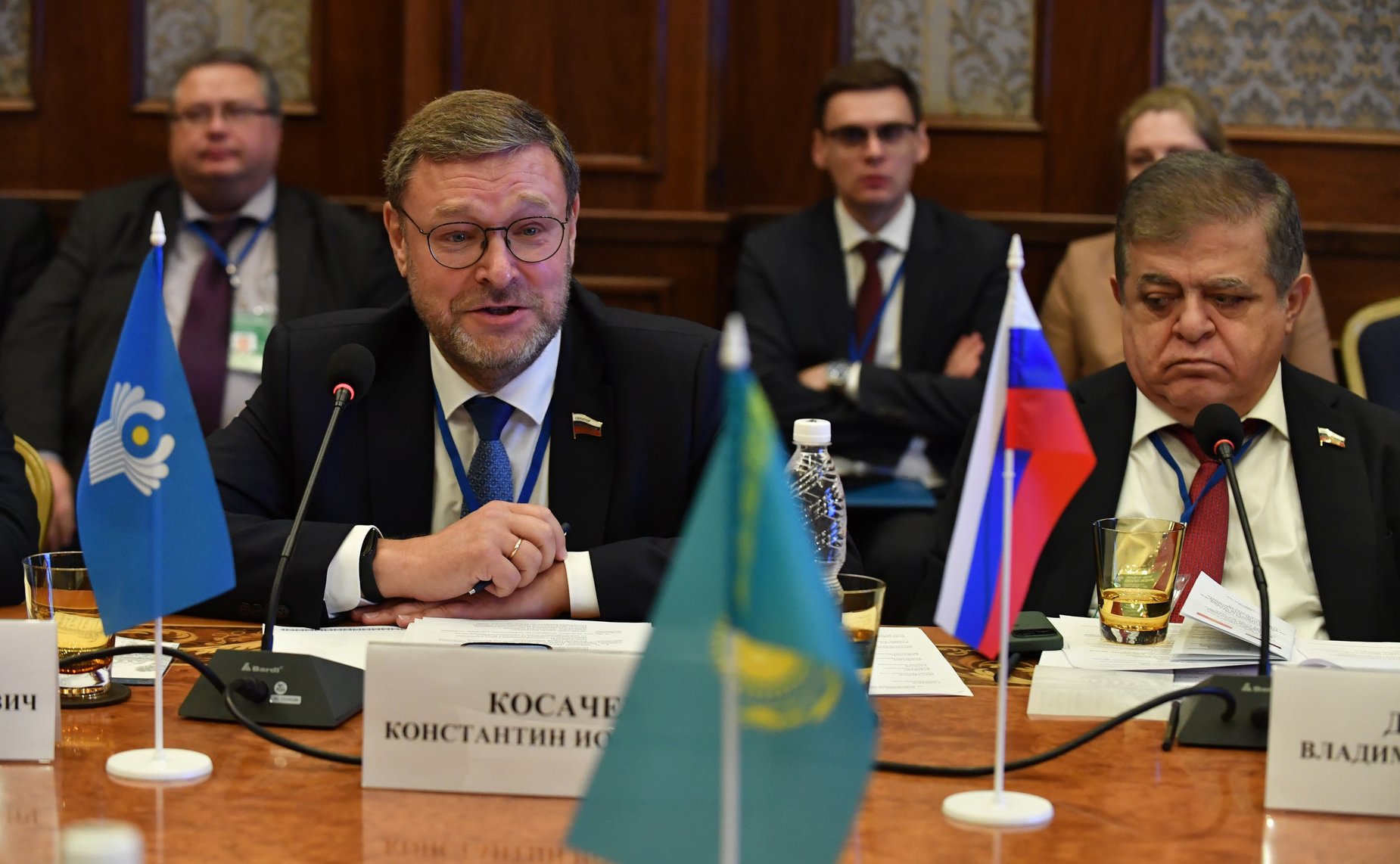 Заместитель Председателя Совета Федерации Константин Косачев выступил на заседании Комиссии МПА СНГ по политическим вопросам и международному сотрудничеству