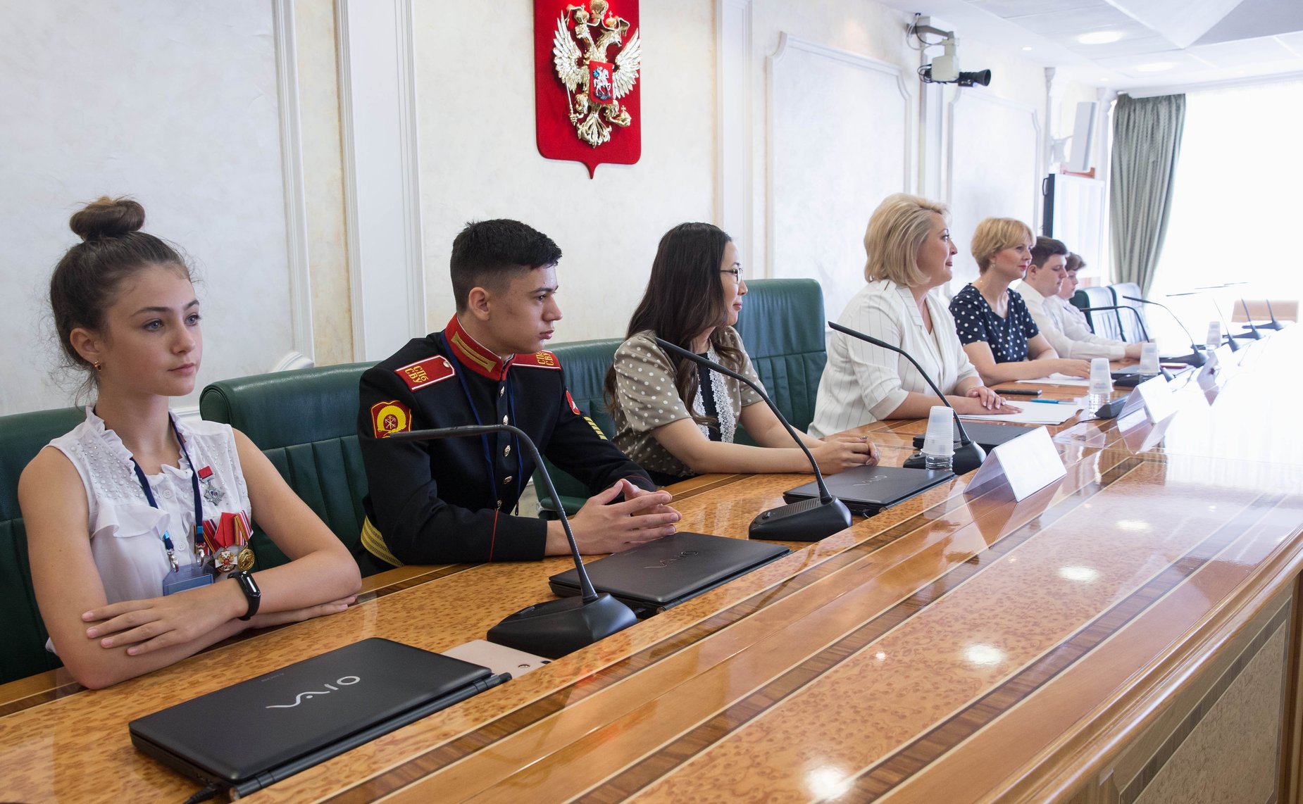 Церемония награждения победителей конкурсов летней школы «ПатриУм»