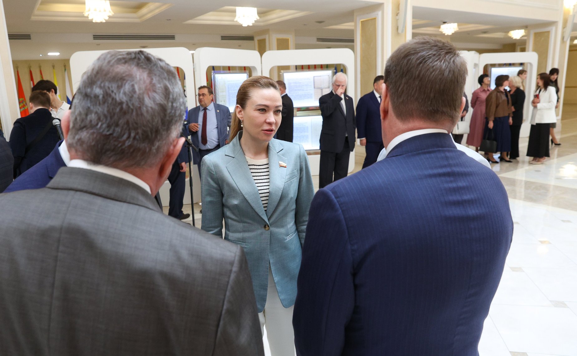 Открытие выставки в рамках проекта Совета Федерации «Сенатские чтения»