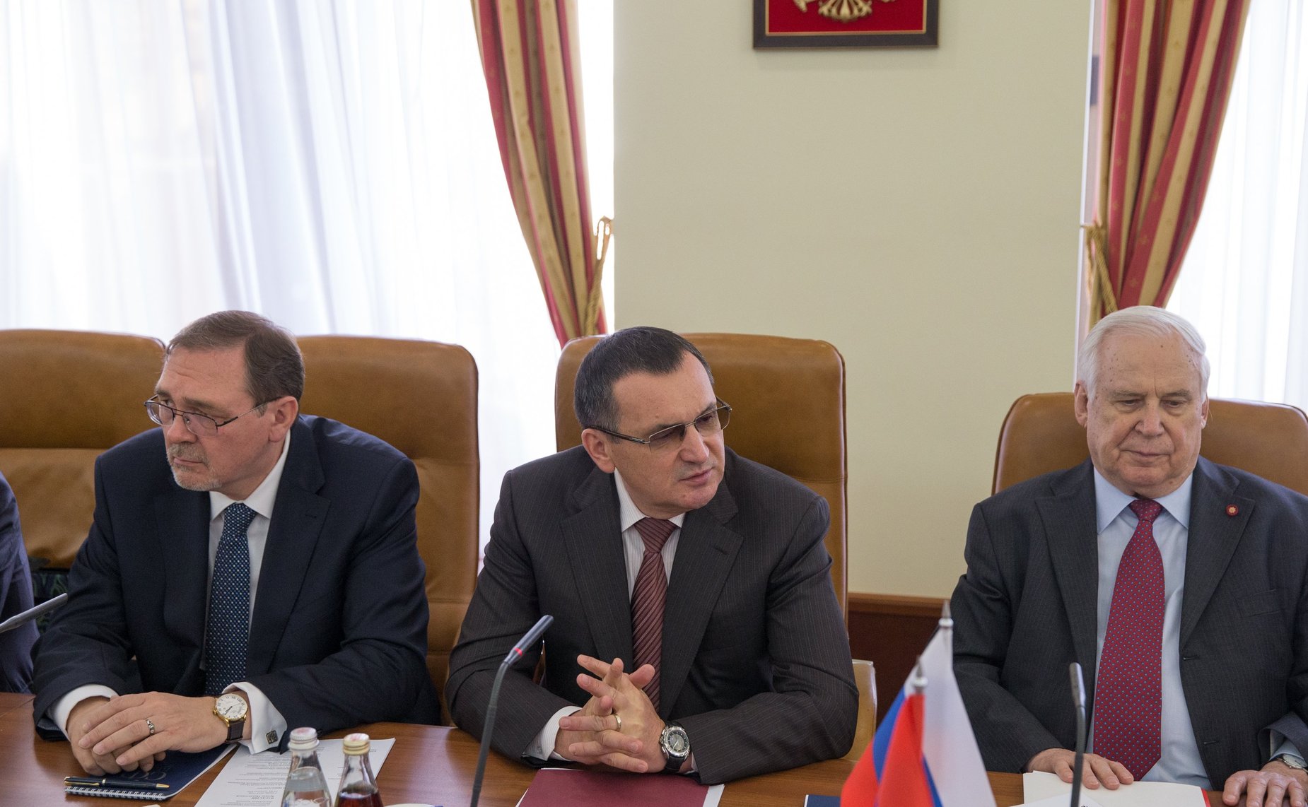 Встреча первого заместителя Председателя СФ Н. Федорова с заместителем Председателя Национального собрания Армении Э. Нагдалян