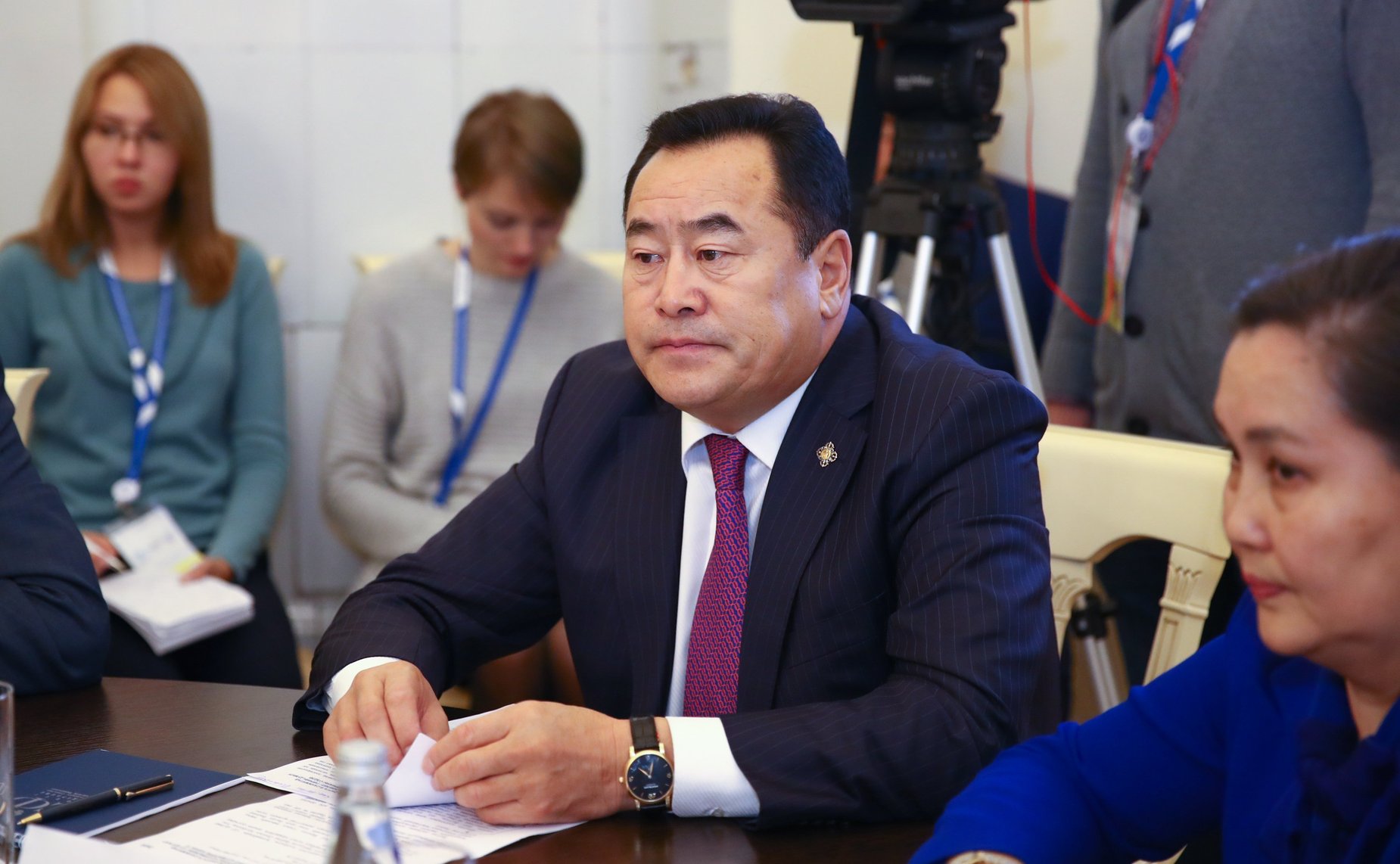 Переговоры с делегацией Монголии