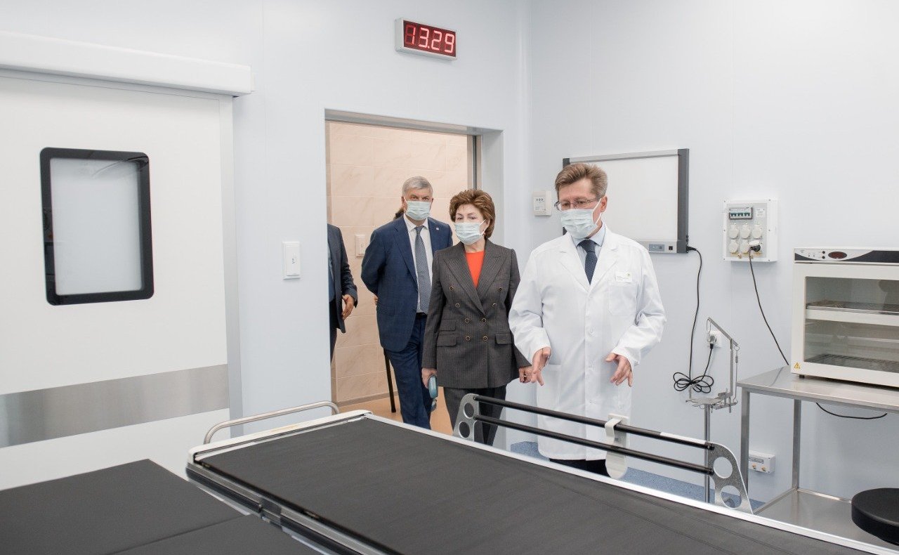 Галина Карелова посетила Воронежскую областную детскую клиническую больницу №1