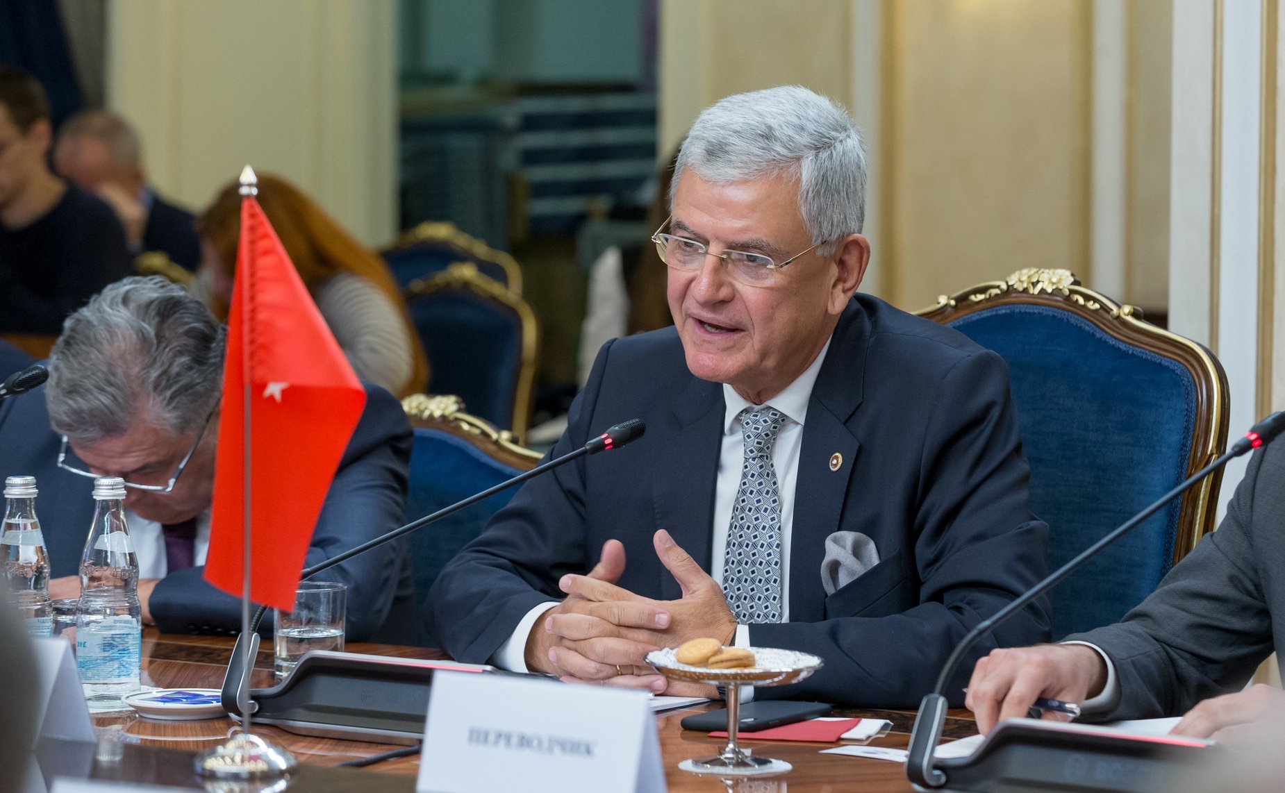 Встреча с председателем Комиссии по международным делам Великого Национального Собрания Турции