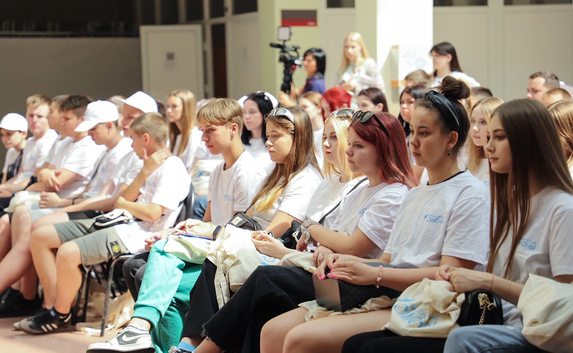 Константин Косачев и Лилия Гумерова открыли третий этап образовательно-туристской программы «Университетские смены» в Госуниверситете управления