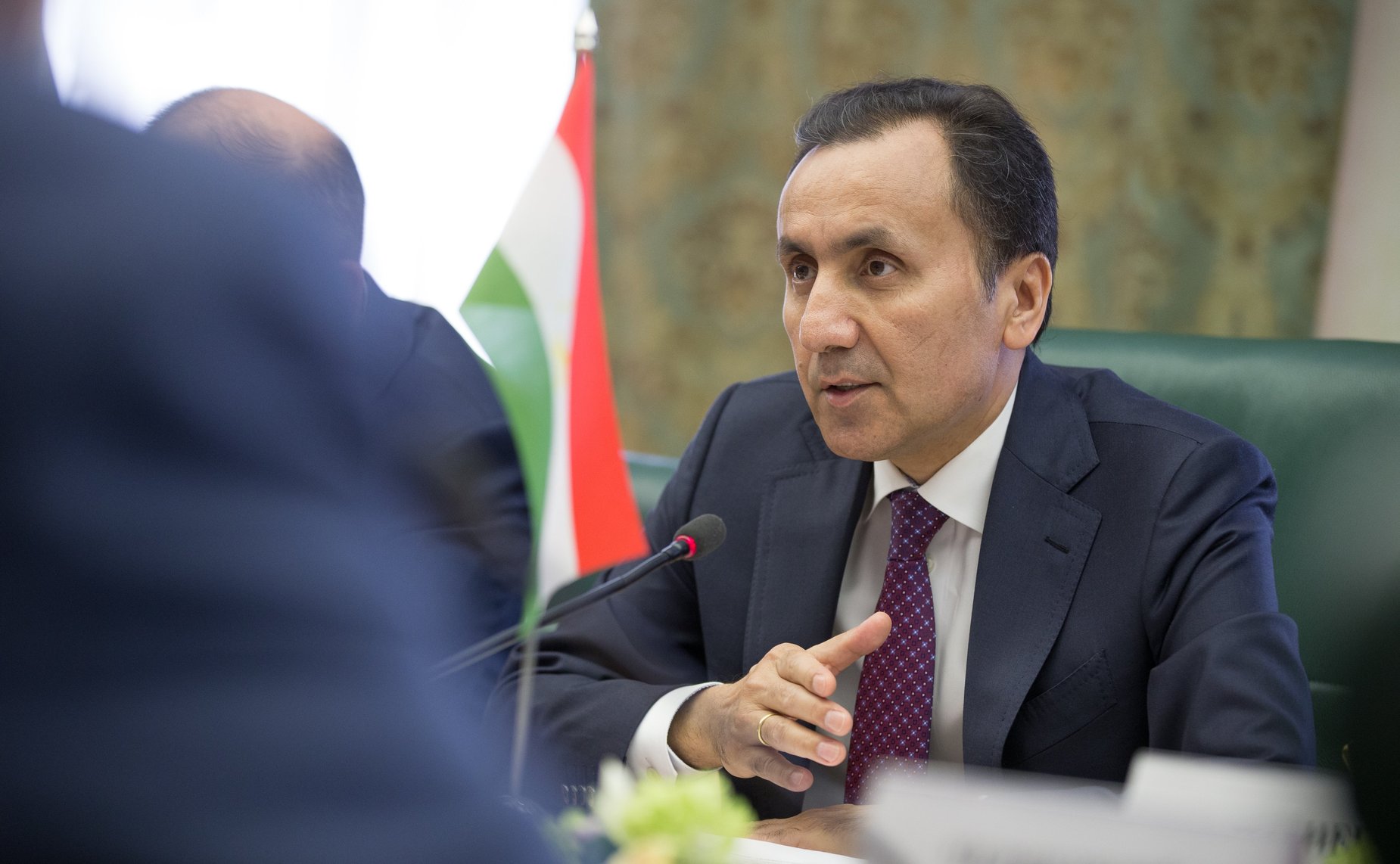 Встреча Д. Мезенцева с Послом Таджикистана