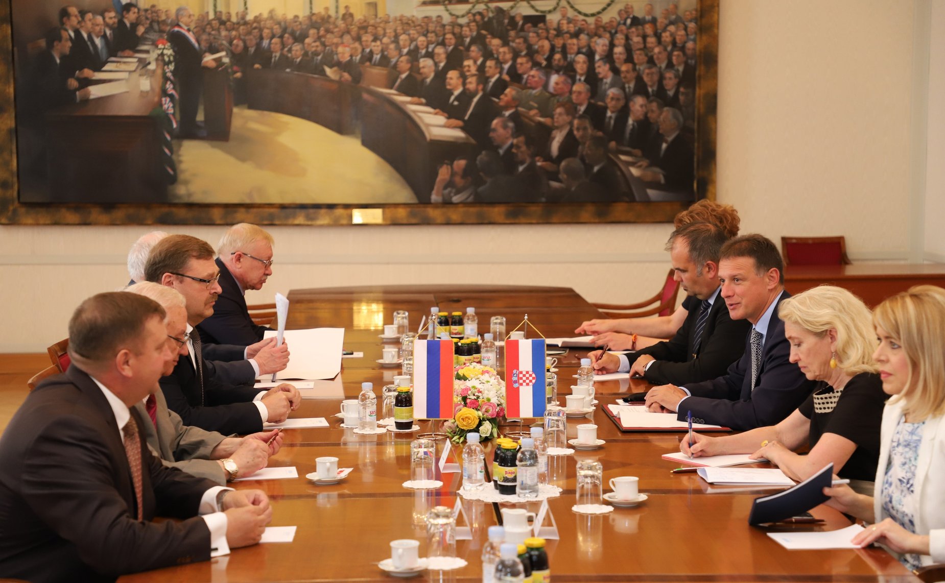 Визит делегации СФ в Хорватию