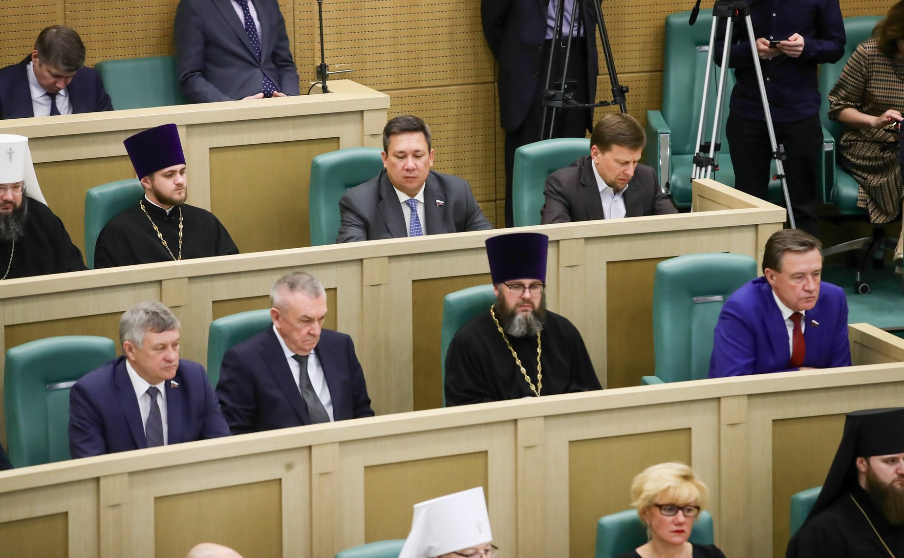 Пленарное заседание VIII Рождественских парламентских встреч в рамках XXVIII Международных Рождественских образовательных чтений «Великая Победа: наследие и наследники»