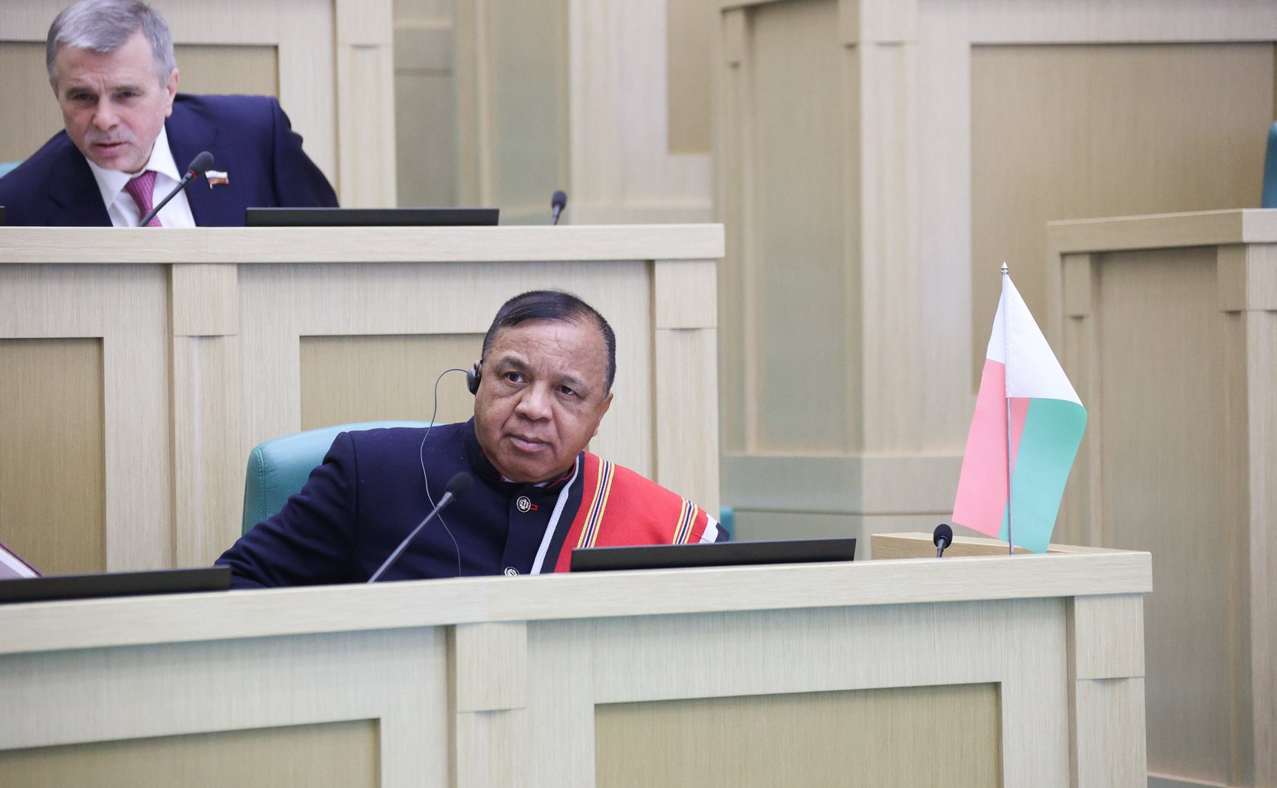 Председатель Сената Республики Мадагаскар Ришар Равалуманана