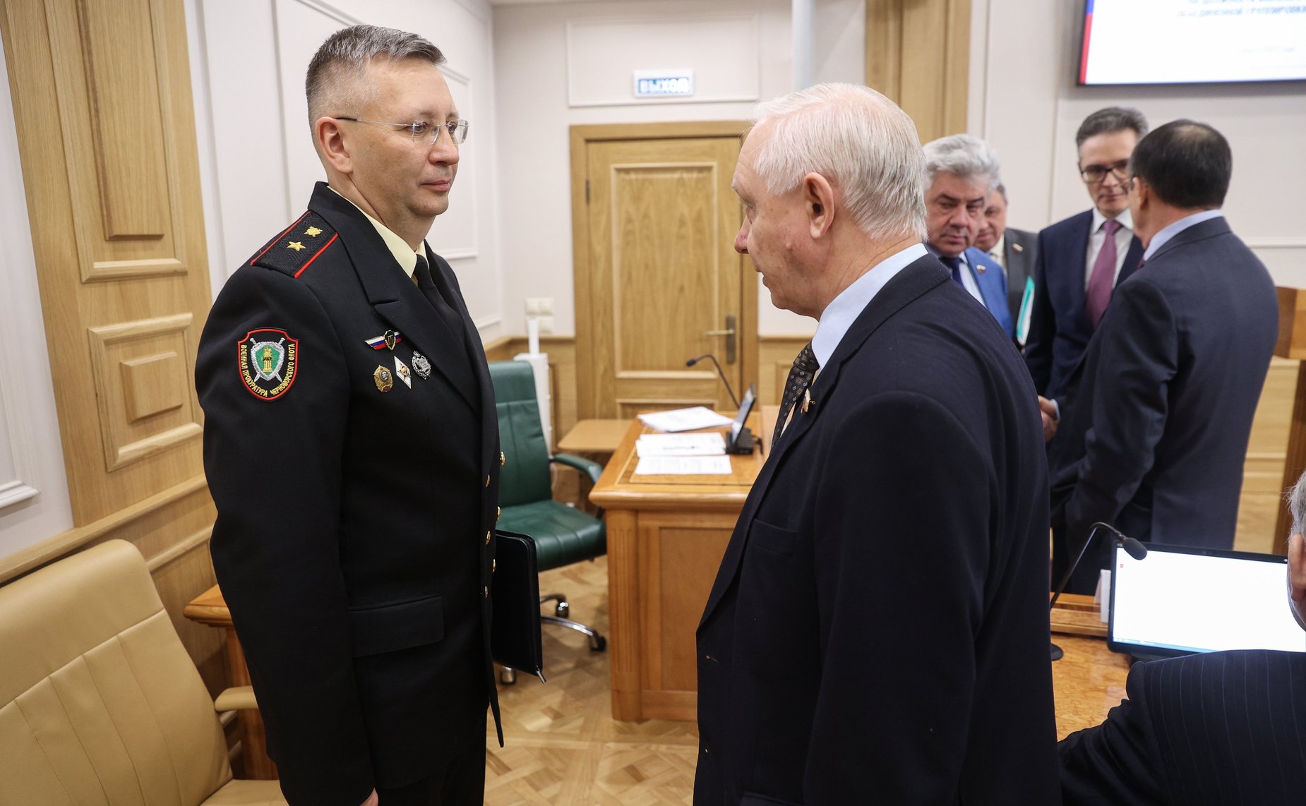 Совместное заседание Комитета СФ по конституционному законодательству и государственному строительству и Комитета СФ по обороне и безопасности