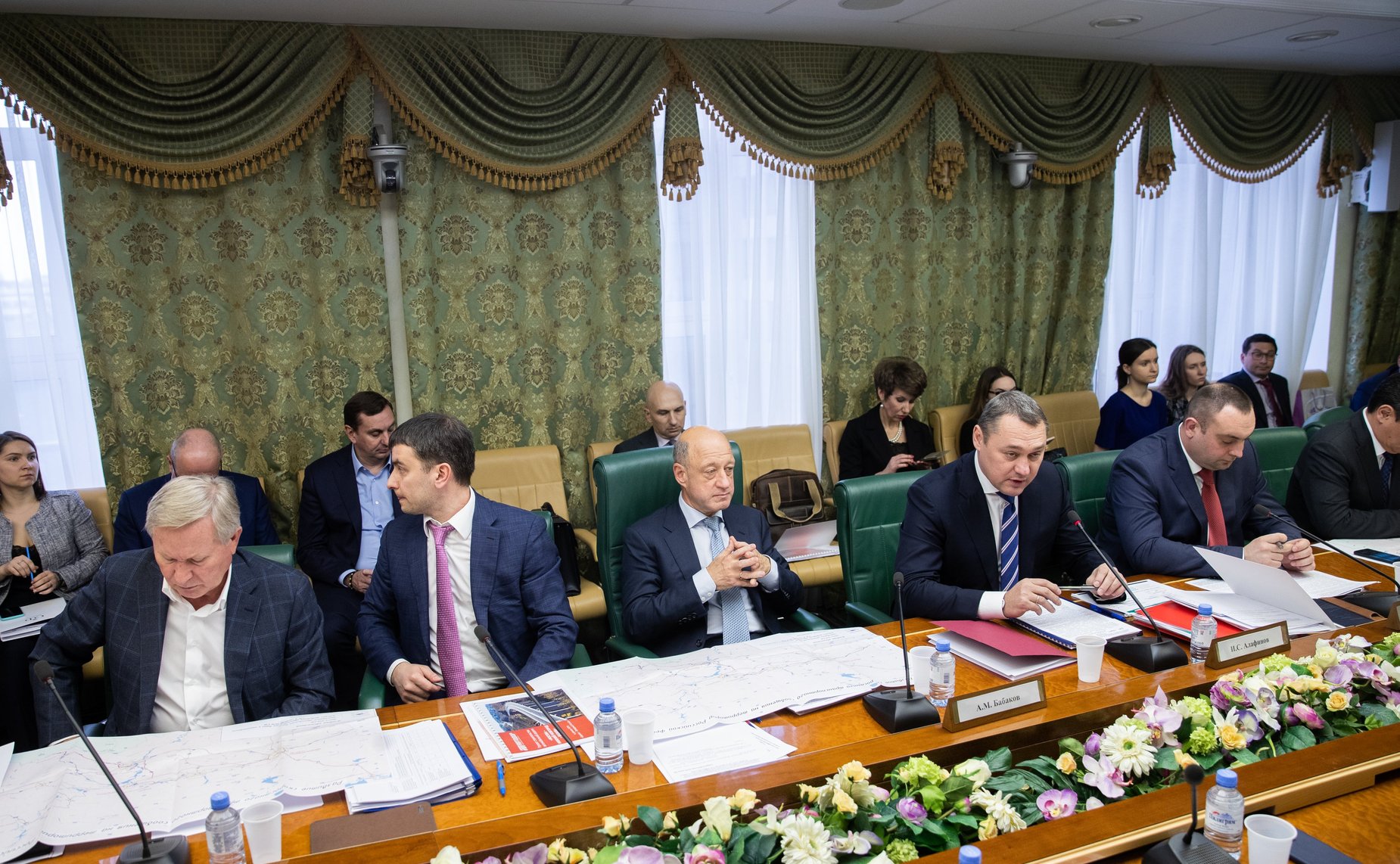 Заседание Временной комиссии СФ по осуществлению парламентского контроля за ходом реализации комплексного плана модернизации и расширения магистральной инфраструктуры на период до 2024 года