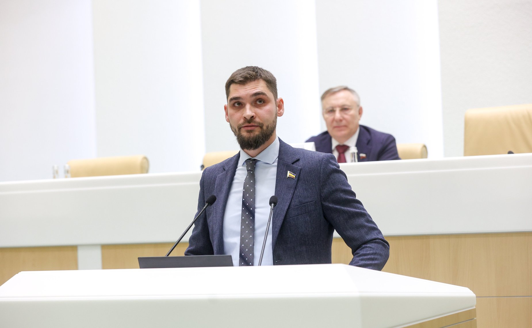 Заседание Палаты молодых законодателей при Совете Федерации