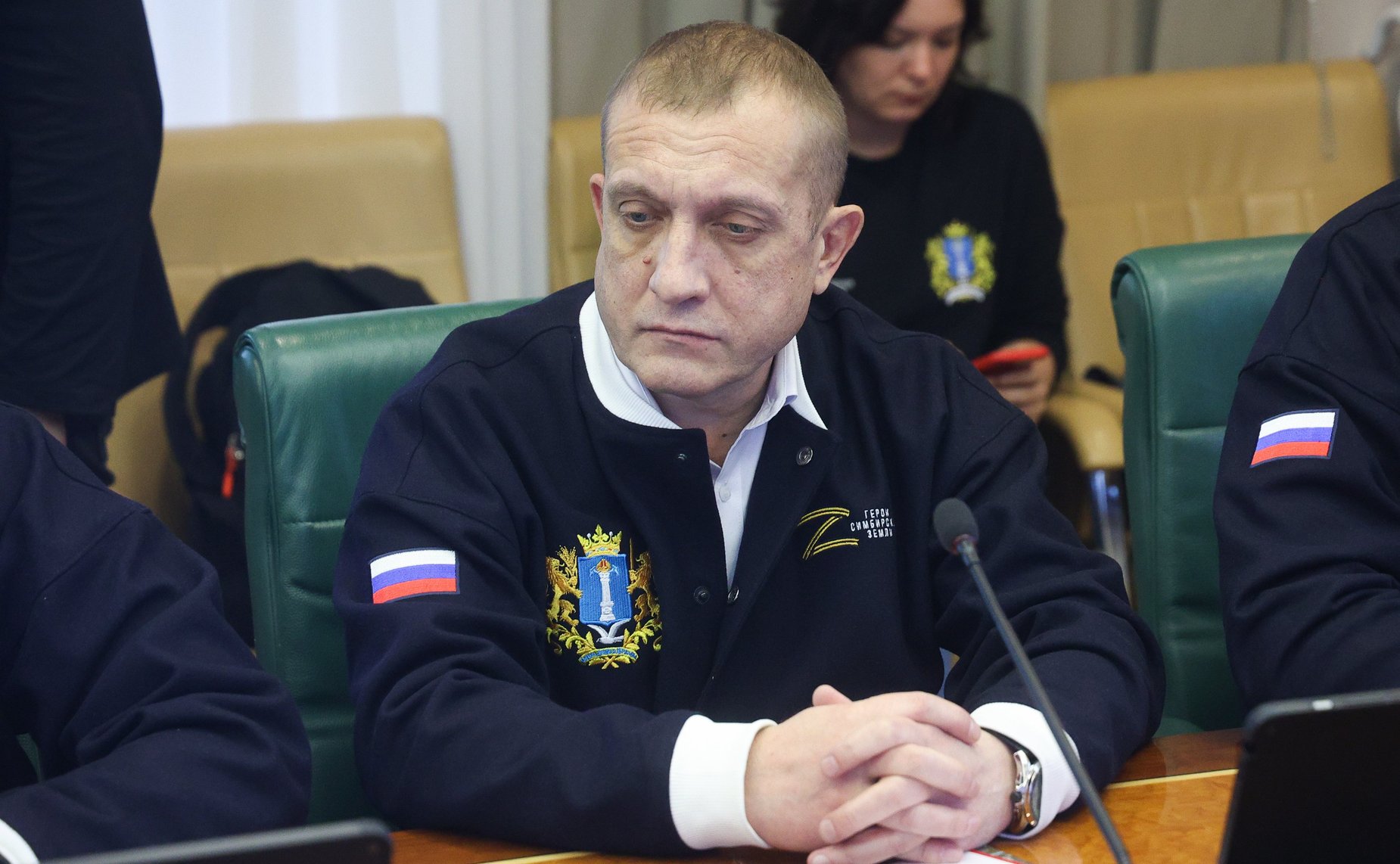 Встреча сенаторов Сергея Рябухина и Алексея Кондратьева с участниками программы «Герои Симбирской земли»