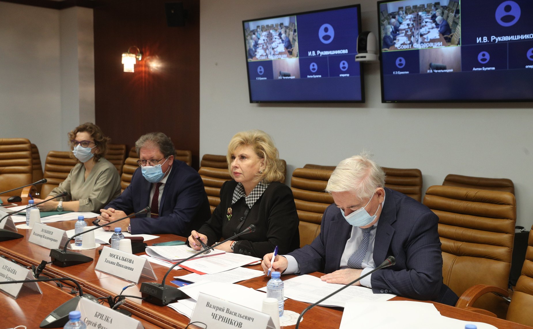 Заседание рабочей группы Комитета СФ по Регламенту и организации парламентской деятельности