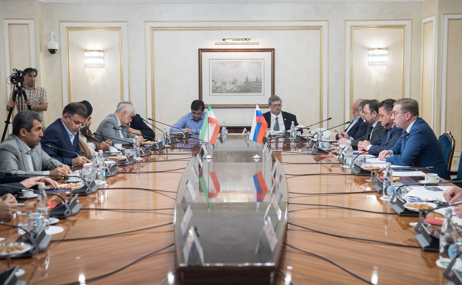 Встреча Д. Мезенцева с председателем Комиссии по делам экономики Собрания исламского совета Исламской Республики Иран М. Пурэбрахими