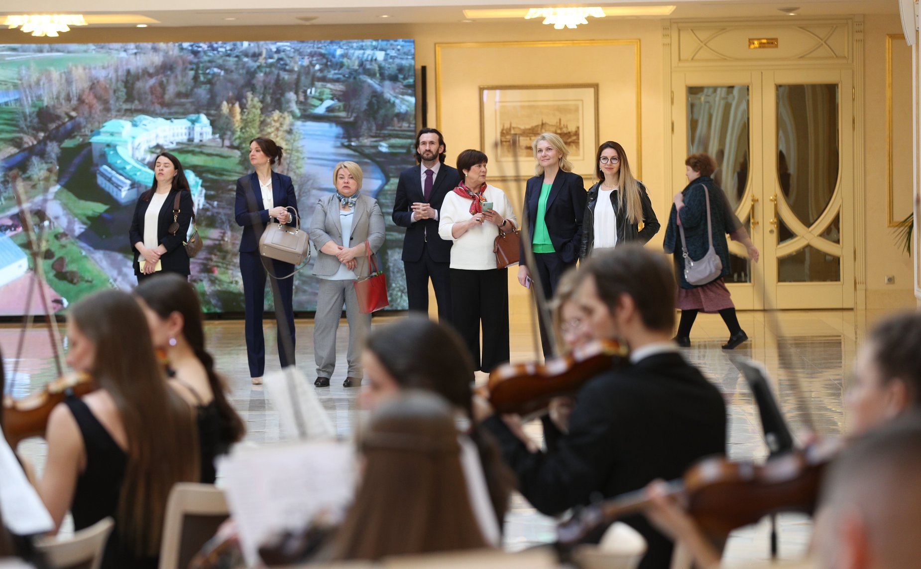 Экспозиция-презентация Ленинградской области ко Дню региона, развёрнутая в здании Совета Федерации