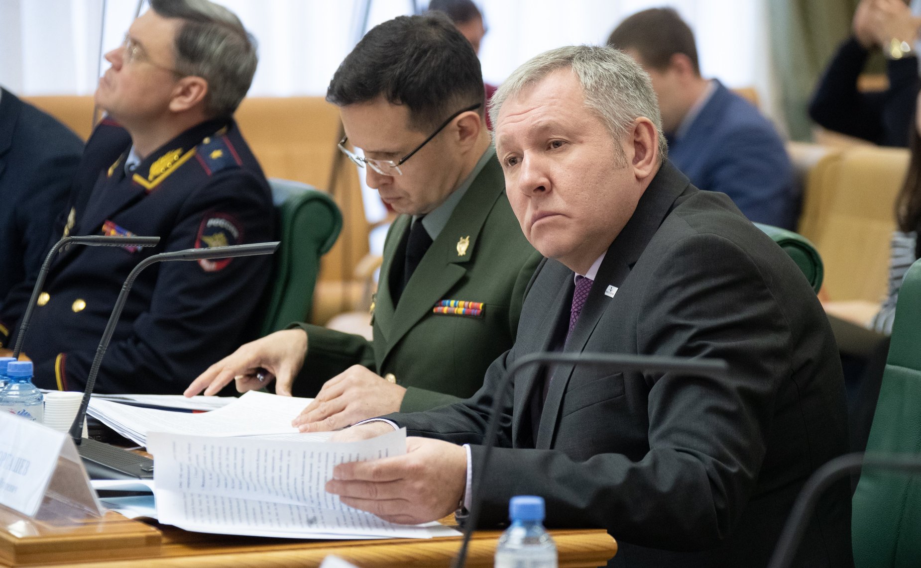 Заседание Совета по социальной защите военнослужащих, сотрудников правоохранительных органов и членов их семей