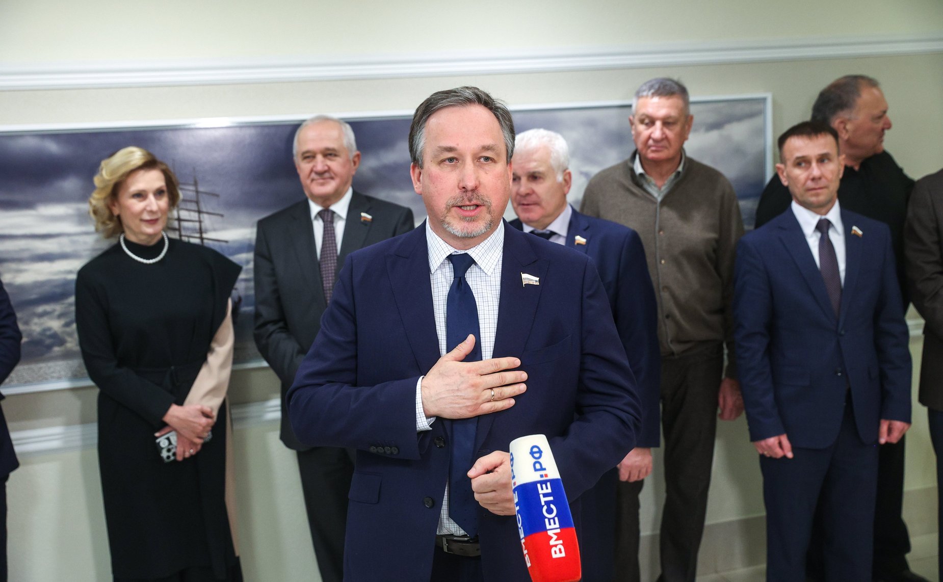 Открытие в Совете Федерации выставки ««Наследие Палеха» 90 лет художественного пути»