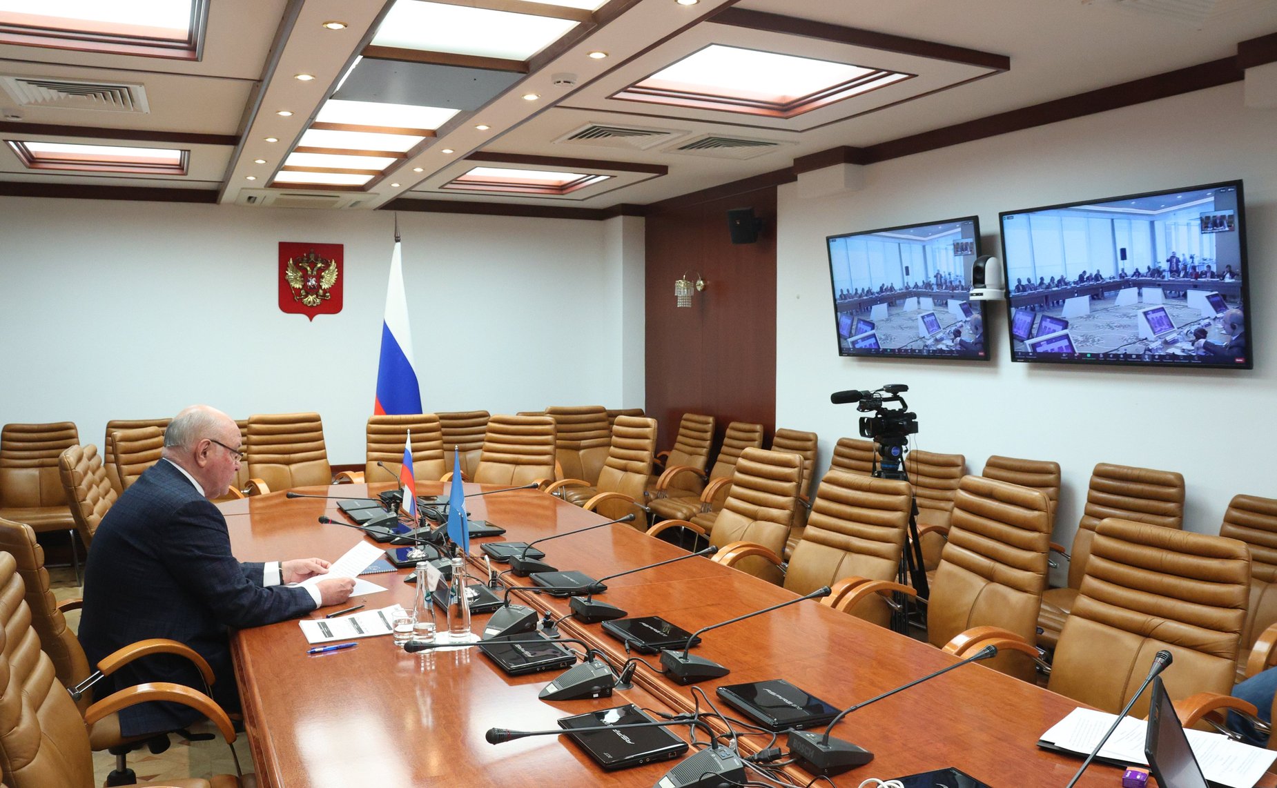 Председатель Комитета Совета Федерации по международным делам Григорий Карасин принял участие в Пятом Координационном совещании парламентских ассамблей по борьбе с терроризмом