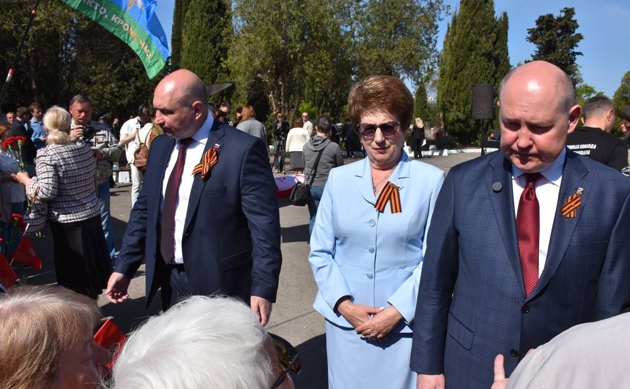 Екатерина Алтабаева приняла участие в торжественной церемонии захоронения останков защитников и освободителей Севастополя