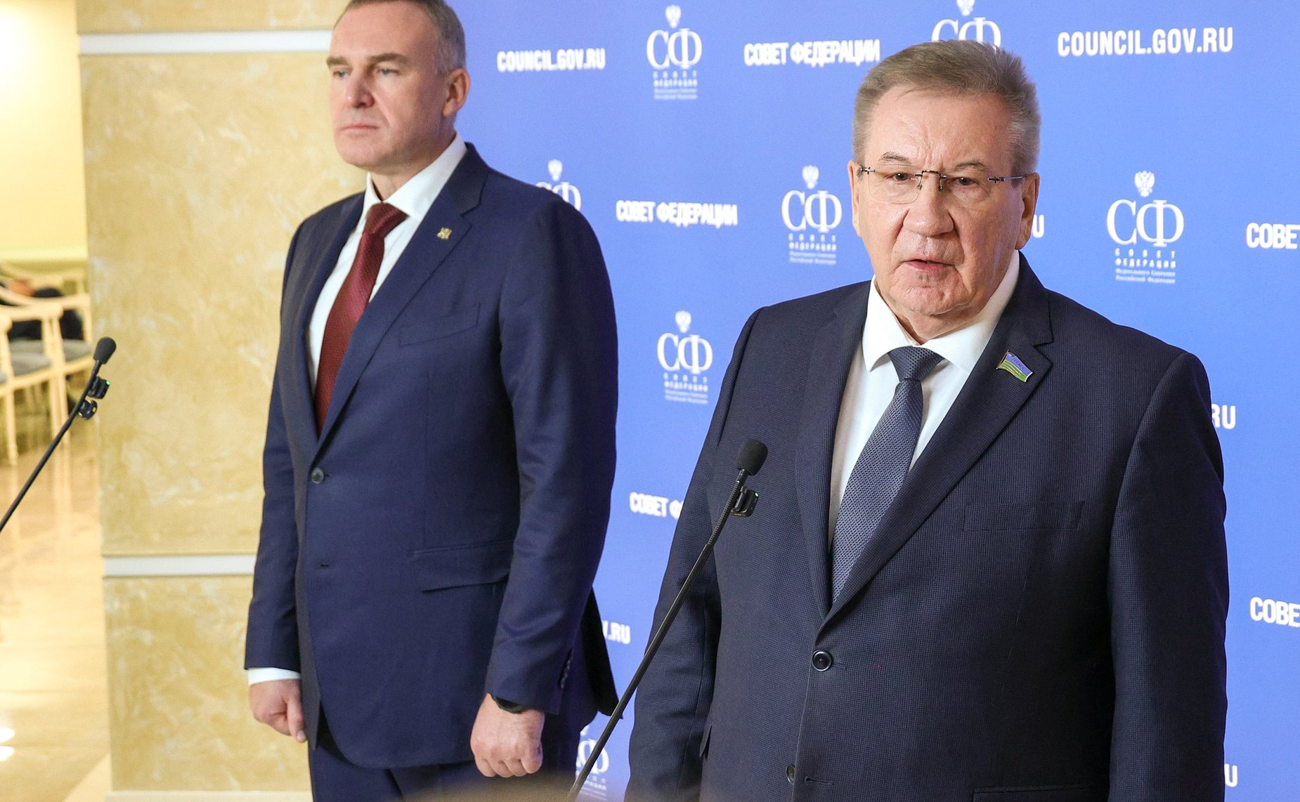 Пресс-подход руководителей Ханты-Мансийского автономного округа – Югры