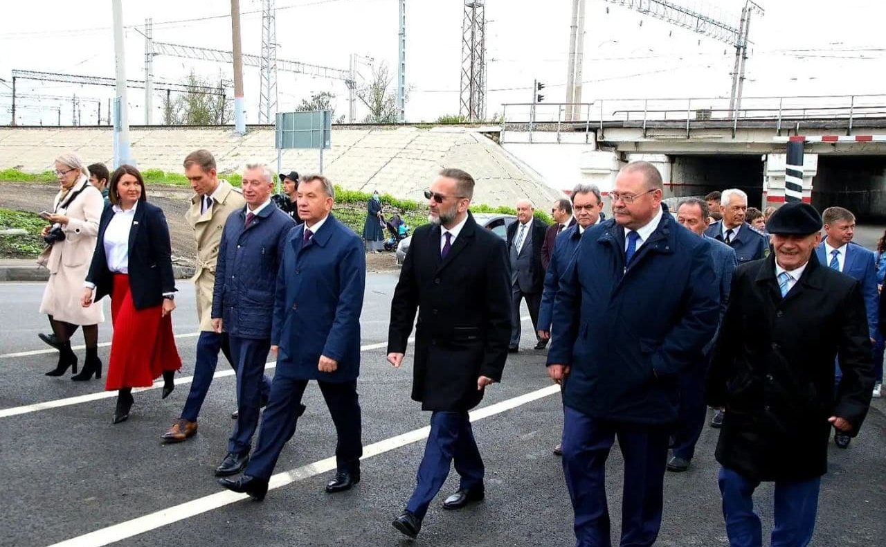 Юлия Лазуткина и гости региона посетили один из реконструируемых объектов дороги Пензенской области