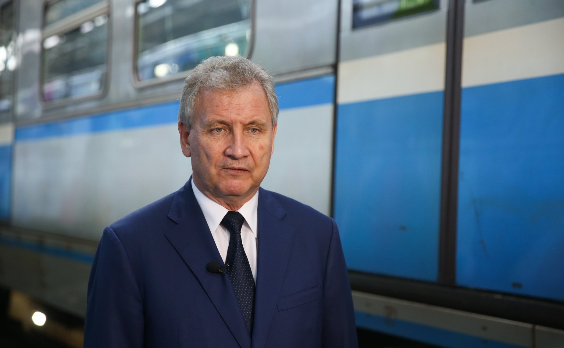 Церемония запуска тематического метропоезда «Народные промыслы»