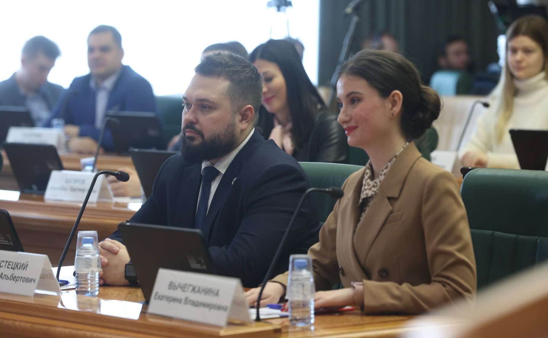 Встреча Председателя СФ Валентины Матвиенко с победителями Всероссийского конкурса молодежных авторских проектов и проектов в сфере образования «Моя страна- моя Россия»