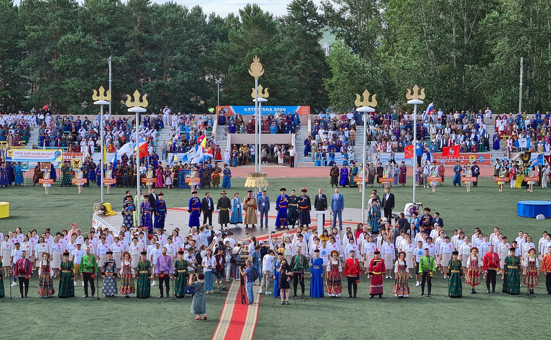 Константин Косачев принял участие в открытии XIV Международного бурятского фестиваля «Алтаргана»