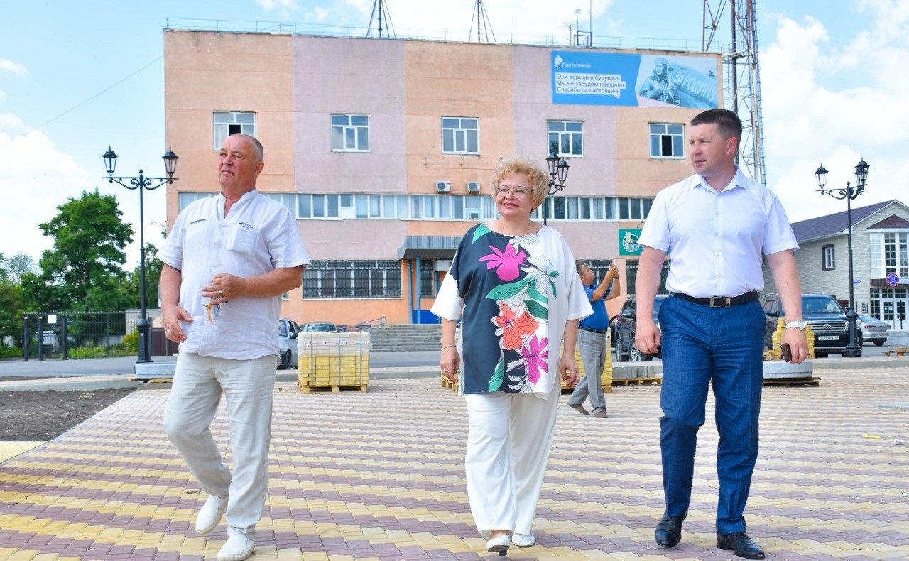 Оксана Хлякина в ходе работы в регионе посетила Лебедянский район Липецкой области